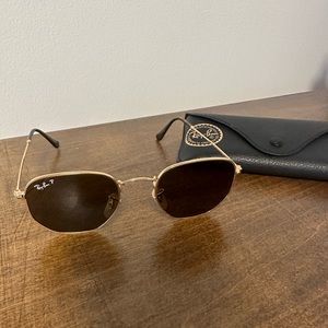 Ray-ban hexagonal flat lenses (polarized)